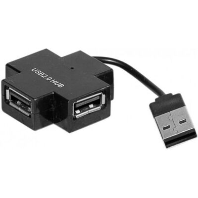 Exertis Connect 4-Port USB 2.0 Hub - USB-Hub Exertis Connect 4-Port USB 2.0 Hub - USB-Hub