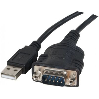 Câble Série USB RS232 Exertis Connect - 1m - Noir Câble Série USB RS232 Exertis Connect - 1m - Noir