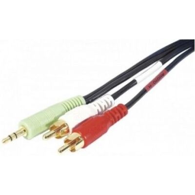 Exertis Connect Câble audio stéréo 10m - audio câble - Publicité Exertis Connect Câble audio stéréo 10m - audio câble - Publicité