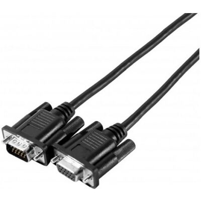 Câble VGA Exertisconnect 3m - VGA (D-Sub) Noir - Publicité Câble VGA Exertisconnect 3m - VGA (D-Sub) Noir - Publicité