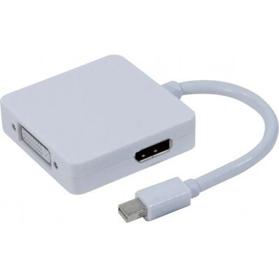 Câble Connect 127381 DisplayPort - 0,1 m Blanc Câble Connect 127381 DisplayPort - 0,1 m Blanc