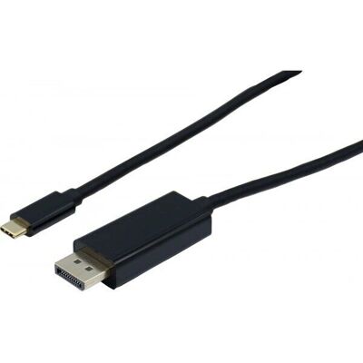 Câble adaptateur USB Type-C vers DisplayPort 1.4 Exertis Connect - 2m Câble adaptateur USB Type-C vers DisplayPort 1.4 Exertis Connect - 2m