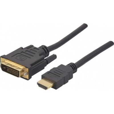 Adaptateur câble vidéo Hypertec 127881-HY - 3m HDMI à DVI-D - Noir - Publicité Adaptateur câble vidéo Hypertec 127881-HY - 3m HDMI à DVI-D - Noir - Publicité