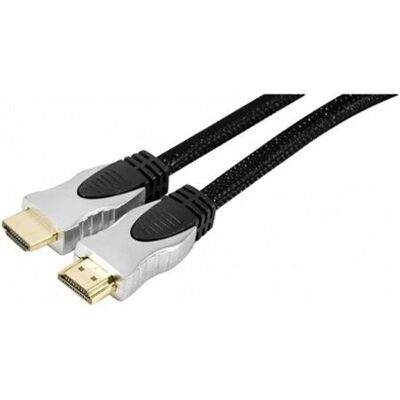 Câble HDMI Tecline 1m - 4K, Or, Haute Vitesse - Publicité Câble HDMI Tecline 1m - 4K, Or, Haute Vitesse - Publicité