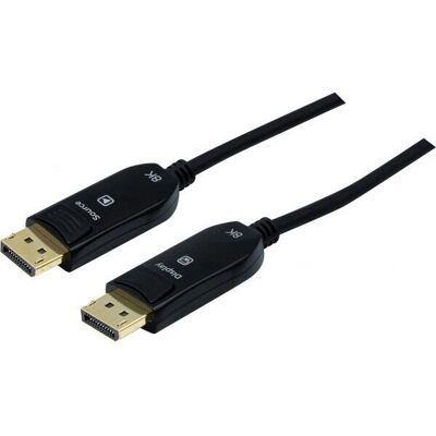 Câble hybride en fibre optique DisplayPort 1.4 - 50m Câble hybride en fibre optique DisplayPort 1.4 - 50m