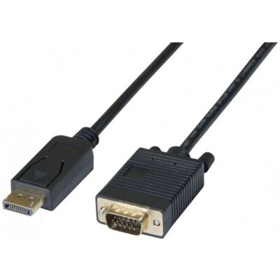 CUC Exertis Connect Modèle 128214 Adaptateur de câble vidéo - 3m DisplayPort VGA Noir - Publicité CUC Exertis Connect Modèle 128214 Adaptateur de câble vidéo - 3m DisplayPort VGA Noir - Publicité