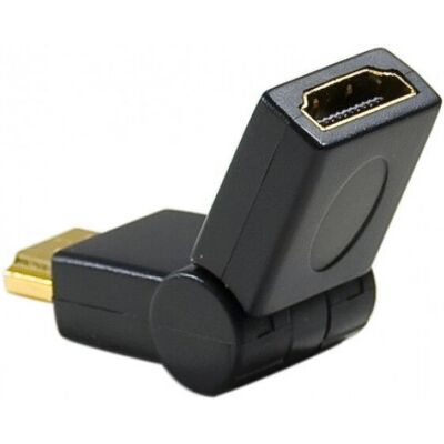 Adaptateur HDMI genre - Rotation à 180° - Contacts en or - Publicité Adaptateur HDMI genre - Rotation à 180° - Contacts en or - Publicité
