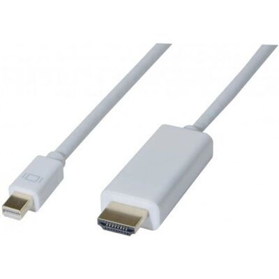 Hypertec 128418-HY Adaptateur câble vidéo Mini DisplayPort à HDMI 2 m Blanc - Publicité Hypertec 128418-HY Adaptateur câble vidéo Mini DisplayPort à HDMI 2 m Blanc - Publicité