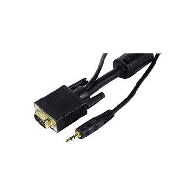 LOGON TCOCSVGAK5 - VGA Kabel - 5 m, Schwarz LOGON TCOCSVGAK5 - VGA Kabel - 5 m, Schwarz