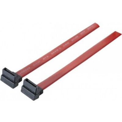 Câble SATA III 0,5m Tecline - Connecteur 7 broches angulé avec verrouillage Câble SATA III 0,5m Tecline - Connecteur 7 broches angulé avec verrouillage