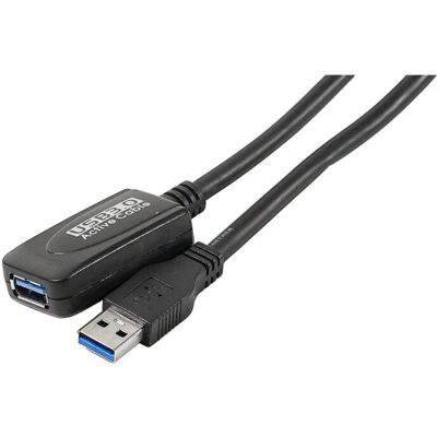 EXC 149254 USB Kabel - USB 3.2 Gen 1 - 5m - Schwarz EXC 149254 USB Kabel - USB 3.2 Gen 1 - 5m - Schwarz