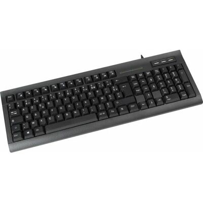 Dacomex K460U - Clavier AZERTY noir français - Publicité Dacomex K460U - Clavier AZERTY noir français - Publicité
