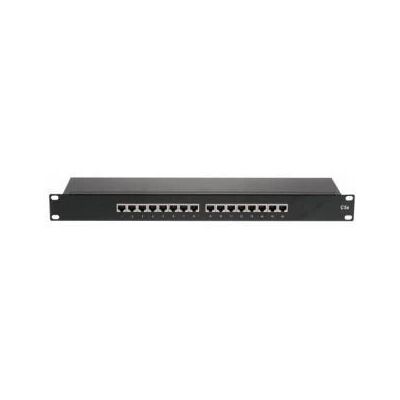 Hypertec 257160-HY Patch Panel - 1U, Schwarz, Cat5e, 16 Ports Hypertec 257160-HY Patch Panel - 1U, Schwarz, Cat5e, 16 Ports