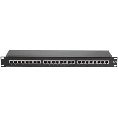 Hypertec 257280-HY Patch Panel - 24 Ports, Schwarz, 1U, Gigabit Hypertec 257280-HY Patch Panel - 24 Ports, Schwarz, 1U, Gigabit