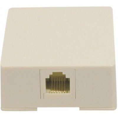 Boîtier mural RJ-45 Gris EXC - Outlet Box Boîtier mural RJ-45 Gris EXC - Outlet Box