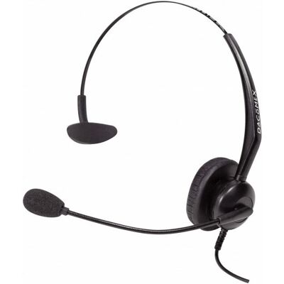 Casque filaire Dacomex 292010 pour bureau/centre d'appels - Publicité Casque filaire Dacomex 292010 pour bureau/centre d'appels - Publicité