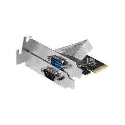 Dexlan - 306591 - PCIe Série - 2 ports - Carte d'interface - Publicité Dexlan - 306591 - PCIe Série - 2 ports - Carte d'interface - Publicité