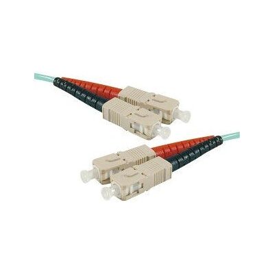 Câble en Fibre Optique Connect 391652 - OM4, 3m, SC/SC, Aqua - Publicité Câble en Fibre Optique Connect 391652 - OM4, 3m, SC/SC, Aqua - Publicité