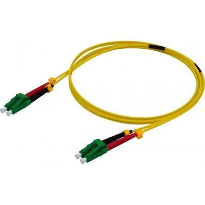 Manutan - Jarretière Optique Jaune - 10m - OS2 9/125 - Cable - Publicité Manutan - Jarretière Optique Jaune - 10m - OS2 9/125 - Cable - Publicité