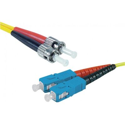 EXC Marke 3m Glasfaser Kabel OS2 LC ST Gelb EXC Marke 3m Glasfaser Kabel OS2 LC ST Gelb