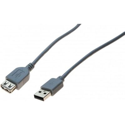 Generic USB 2.0 0,6 m Kabel - USB A Schwarz/Grau - USB Kabel Generic USB 2.0 0,6 m Kabel - USB A Schwarz/Grau - USB Kabel