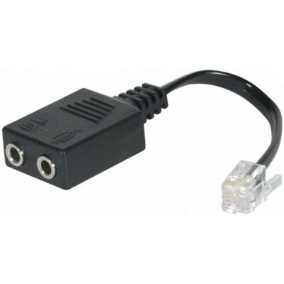Accesorio para auriculares Dexlan 574400 - Adaptador RJ-9 a 3,5 mm Accesorio para auriculares Dexlan 574400 - Adaptador RJ-9 a 3,5 mm