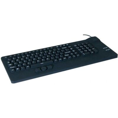 Manutan - MCAD-ECF-575436 - Noir - USB - Clavier - Publicité Manutan - MCAD-ECF-575436 - Noir - USB - Clavier - Publicité
