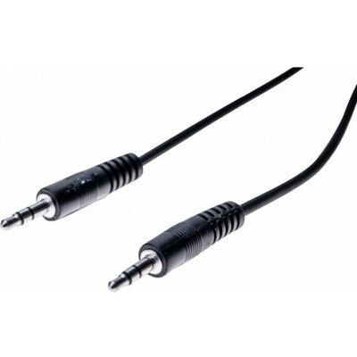EXC 580701 - Audiokabel - 3,5 mm, 3 m, Schwarz EXC 580701 - Audiokabel - 3,5 mm, 3 m, Schwarz