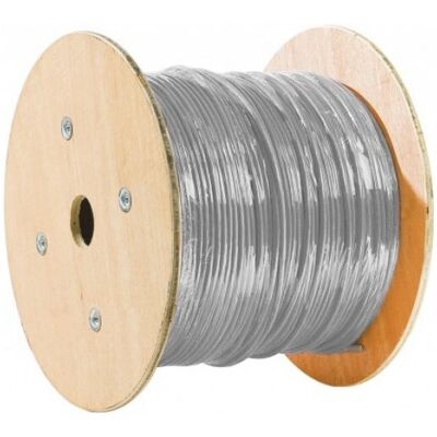 Câble réseau Exertis 500m Cat5e F/UTP Gris - Publicité Câble réseau Exertis 500m Cat5e F/UTP Gris - Publicité