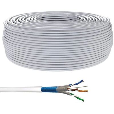 EKIVALAN - MONOBRIN F/FTP CAT6A Gris LS0H RPC Dca - 100M - Publicité EKIVALAN - MONOBRIN F/FTP CAT6A Gris LS0H RPC Dca - 100M - Publicité