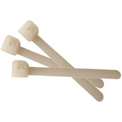 Attache câble CUC Exertis Connect 629131 - 14cm Beige 100 pcs Attache câble CUC Exertis Connect 629131 - 14cm Beige 100 pcs