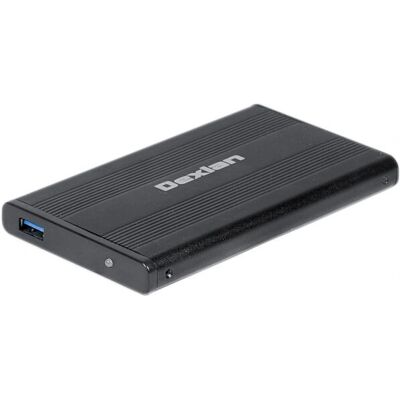 Dexlan 738308 Gehäuse - SATA 3 Gb/s, USB 3.0, Schwarz Dexlan 738308 Gehäuse - SATA 3 Gb/s, USB 3.0, Schwarz