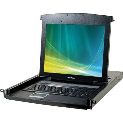 Dexlan - 751754 - Noir - 1U - KVM console - Publicité Dexlan - 751754 - Noir - 1U - KVM console - Publicité