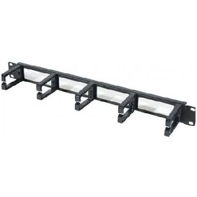 Dexlan 754533 Rack Kabelhalterung Schwarz 1U - Kabel Organizer Dexlan 754533 Rack Kabelhalterung Schwarz 1U - Kabel Organizer