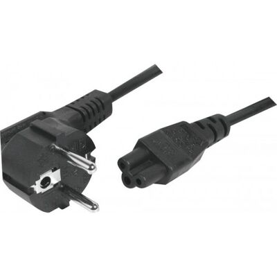 CUC Exertis Connect 808351 Stromkabel - 3m, Schwarz, CEE7/7, C5 Kupplung CUC Exertis Connect 808351 Stromkabel - 3m, Schwarz, CEE7/7, C5 Kupplung