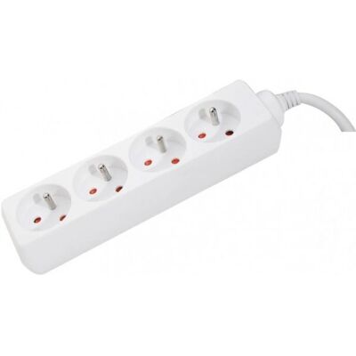 Dexlan 808543 Rallonge - 4m, 4 Prises, Intérieur Dexlan 808543 Rallonge - 4m, 4 Prises, Intérieur