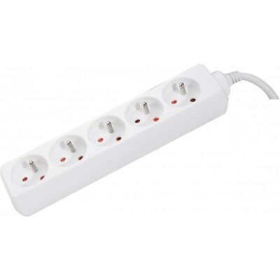 Extension électrique Dexlan 808545 - 4m, 5 prises, Intérieur - Publicité Extension électrique Dexlan 808545 - 4m, 5 prises, Intérieur - Publicité