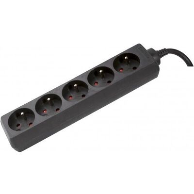 Dexlan Multiprise 5 Prises - Power Strip - Publicité Dexlan Multiprise 5 Prises - Power Strip - Publicité