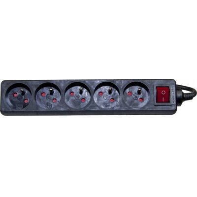 Rallonge Dexlan 808571 - 4m, 5 Prises, Intérieur - Publicité Rallonge Dexlan 808571 - 4m, 5 Prises, Intérieur - Publicité