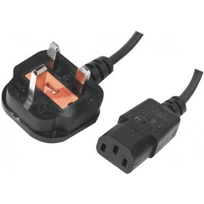 Tecline Netzanschlusskabel UK G 1,8 m - Stromkabel Tecline Netzanschlusskabel UK G 1,8 m - Stromkabel
