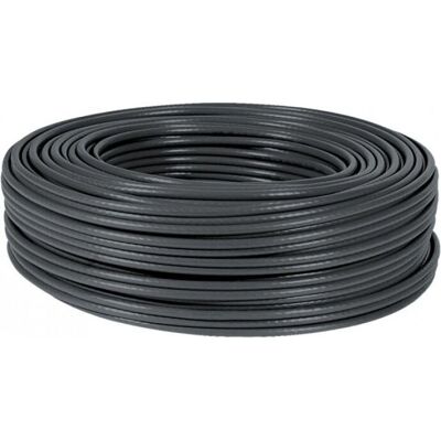 EXC 811260 Câble réseau - 100m, Cat6, F/UTP, Noir - Publicité EXC 811260 Câble réseau - 100m, Cat6, F/UTP, Noir - Publicité