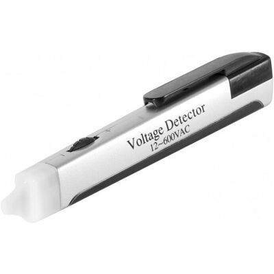 Détecteur de tension Exertis Connect - 12V-600V, Sans contact, Noir et gris - Sécurité électrique - Publicité Détecteur de tension Exertis Connect - 12V-600V, Sans contact, Noir et gris - Sécurité électrique - Publicité