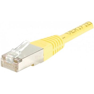 Câble réseau Hypertec 847019-HY - Cat5e F/UTP, 1,5m, Jaune - Publicité Câble réseau Hypertec 847019-HY - Cat5e F/UTP, 1,5m, Jaune - Publicité