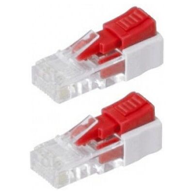 Exertis Connect RJ45-Schloss - Netzwerkkabelzubehör - Weiß Exertis Connect RJ45-Schloss - Netzwerkkabelzubehör - Weiß