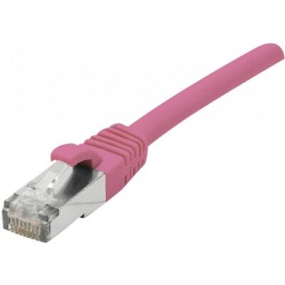 Câble réseau rose 20m Cat6a S/FTP Exertis Connect Câble réseau rose 20m Cat6a S/FTP Exertis Connect