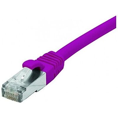 Câble réseau Connect 854416 - Violet, 15m, F/UTP, Cat6 Câble réseau Connect 854416 - Violet, 15m, F/UTP, Cat6