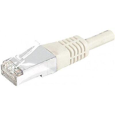 Câble réseau Dexlan 856873 - 3m - Cat6 S/FTP - Gris - Publicité Câble réseau Dexlan 856873 - 3m - Cat6 S/FTP - Gris - Publicité