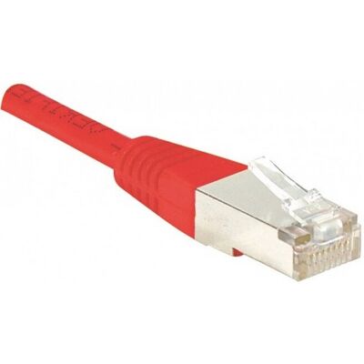 Câble réseau Dexlan 1,5m Rouge Cat6 F/UTP - Publicité Câble réseau Dexlan 1,5m Rouge Cat6 F/UTP - Publicité