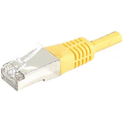 Câble réseau S/FTP Cat6a Jaune 20m Exertisconnect - Publicité Câble réseau S/FTP Cat6a Jaune 20m Exertisconnect - Publicité