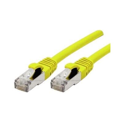 Câble réseau Dexlan 858418 - Jaune 0,3 m Cat6a S/FTP - Publicité Câble réseau Dexlan 858418 - Jaune 0,3 m Cat6a S/FTP - Publicité